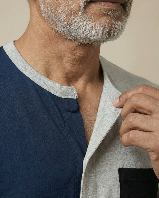 Men's EasyWear Front-Open Tee