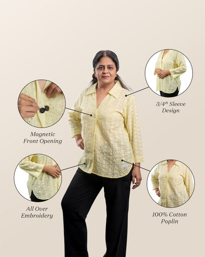 Easy Wear Embroidery Blouse