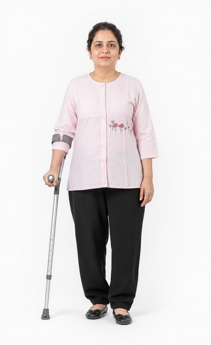 Ease On Embroidery Blouse