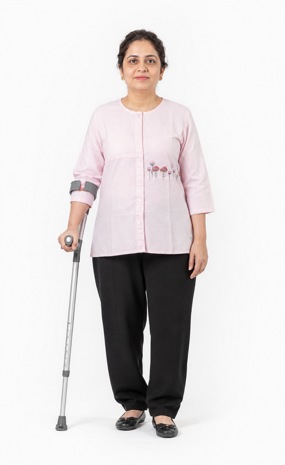 Ease On Embroidery Blouse