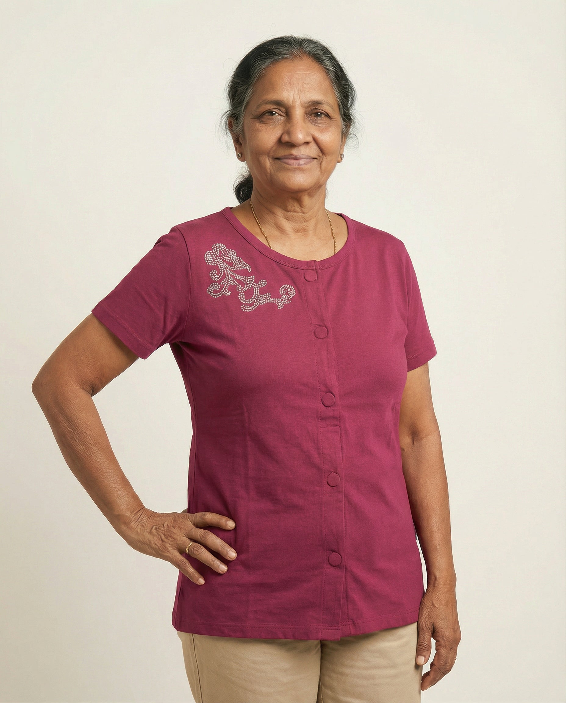 Easy Wear Closure Top