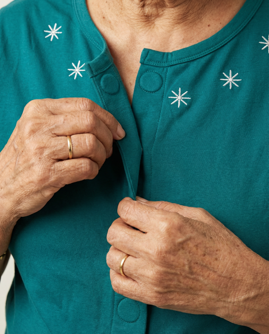 Women's Magnetic Closure Top