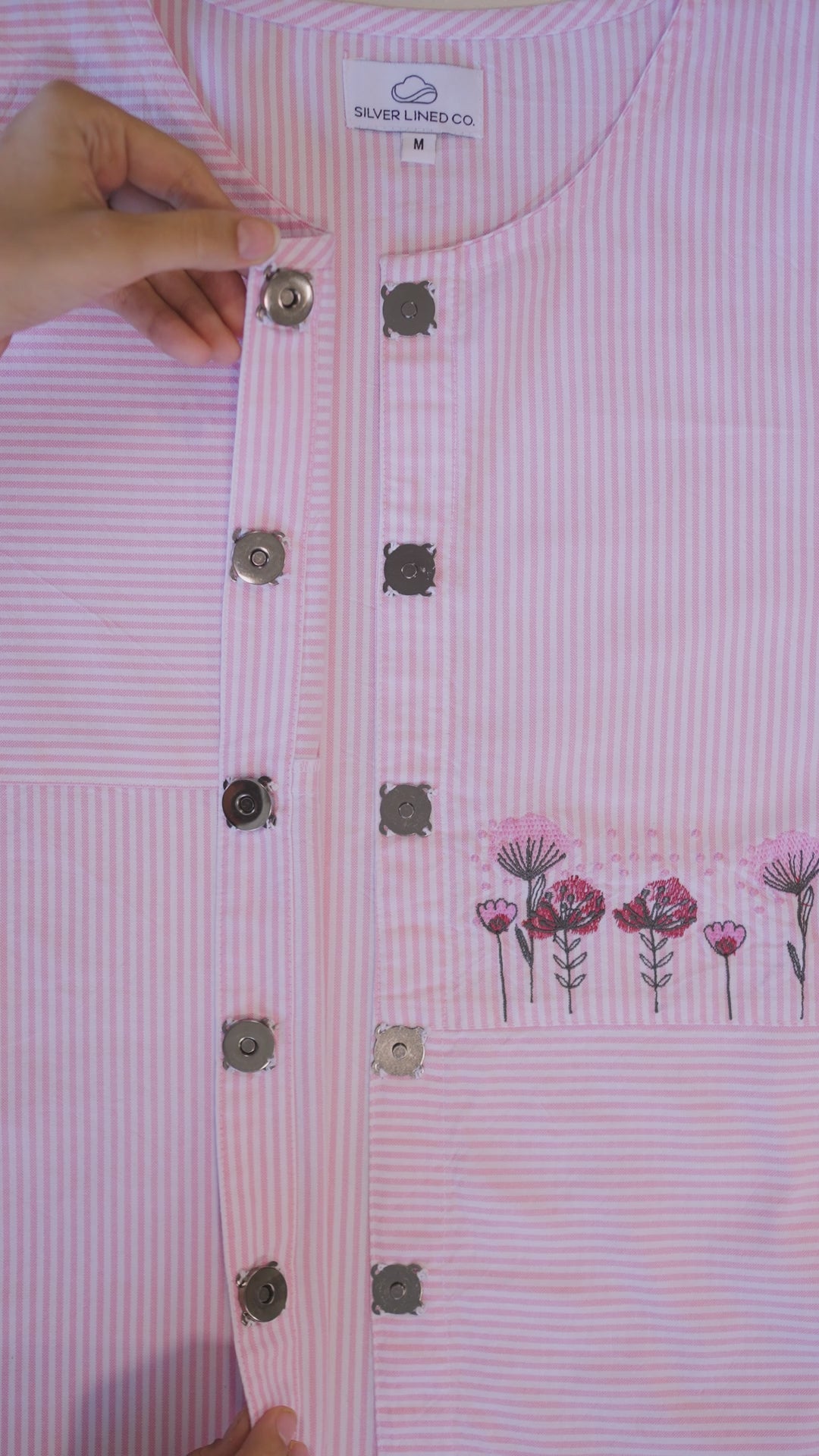 Ease On Embroidery Blouse
